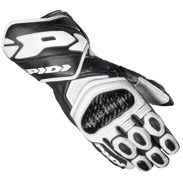 Spidi Spidi Carbo 7 CE Gloves White BLACK
